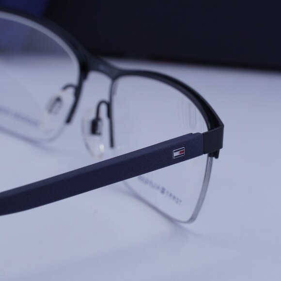 Tommy Hilfiger TH1528 0PJP 00 Rectangle Eyeglasses – Blue 56mm - Picture 12 of 12